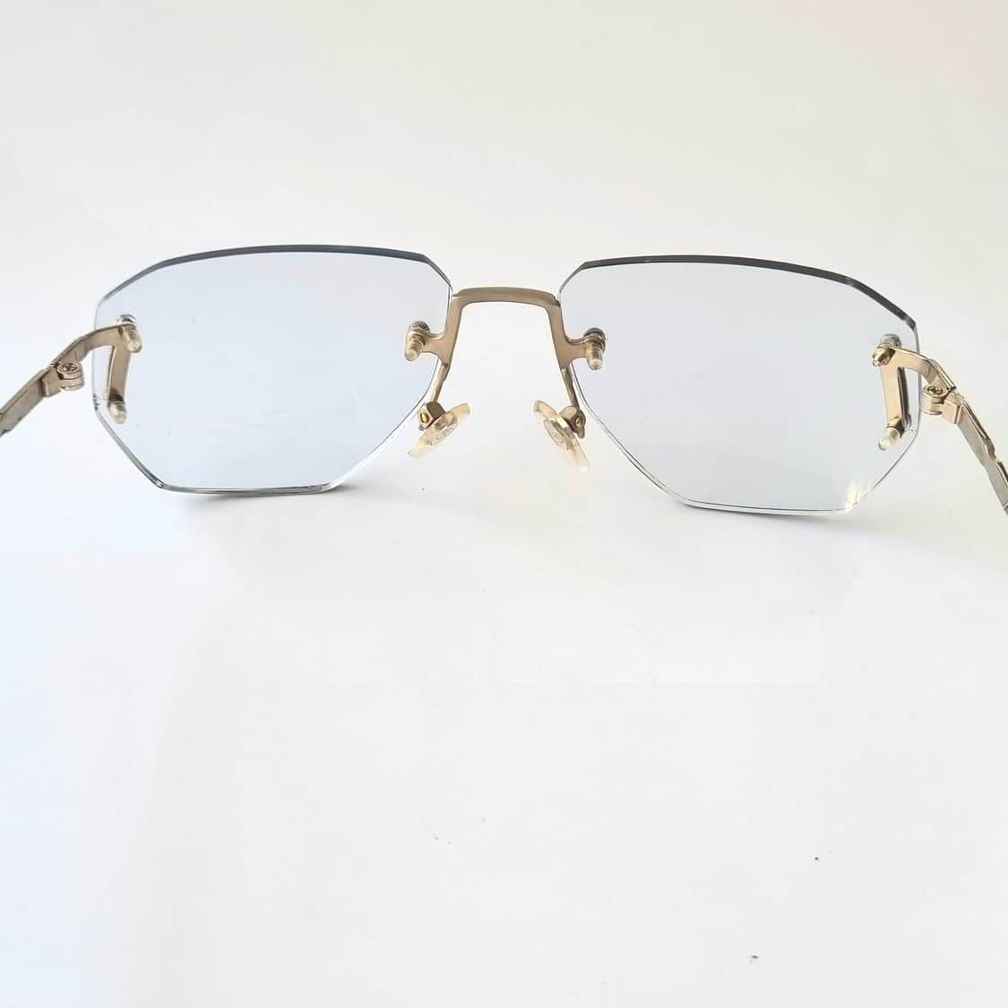 데드스탁 빈티지 무테 큰안구 안경테 1292 상품이미지6