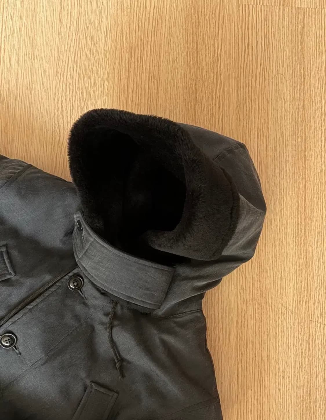 마티앤선즈 플라이트 코트 파카 그레이샴브레이 2사이즈 상품이미지7