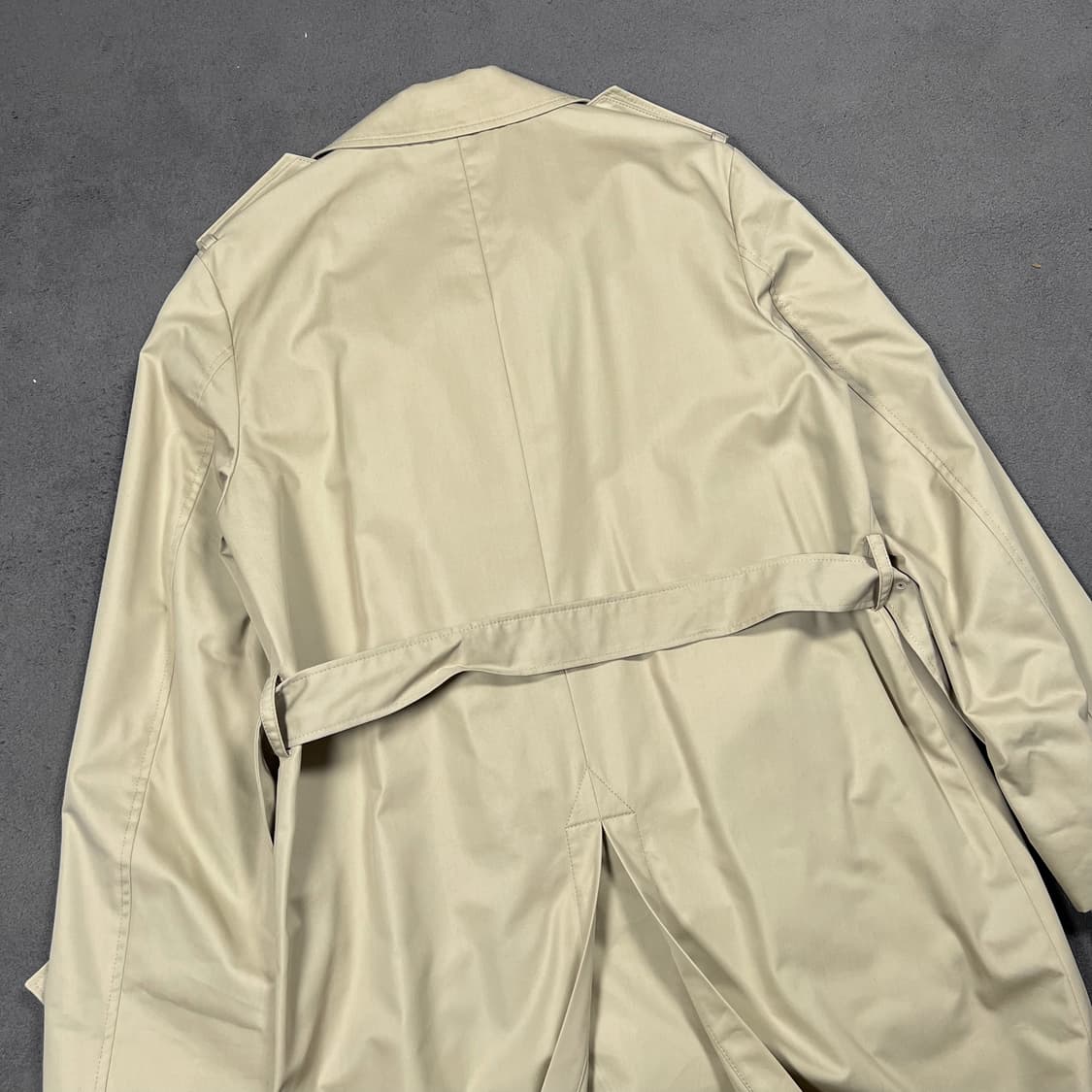 메종 마르지엘라 컷오브 더블 트렌치코트 상품이미지4