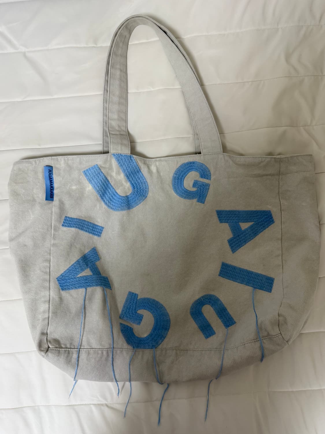 [급처] 이우가마카라스 빅 쇼퍼 백 가방 상품이미지4