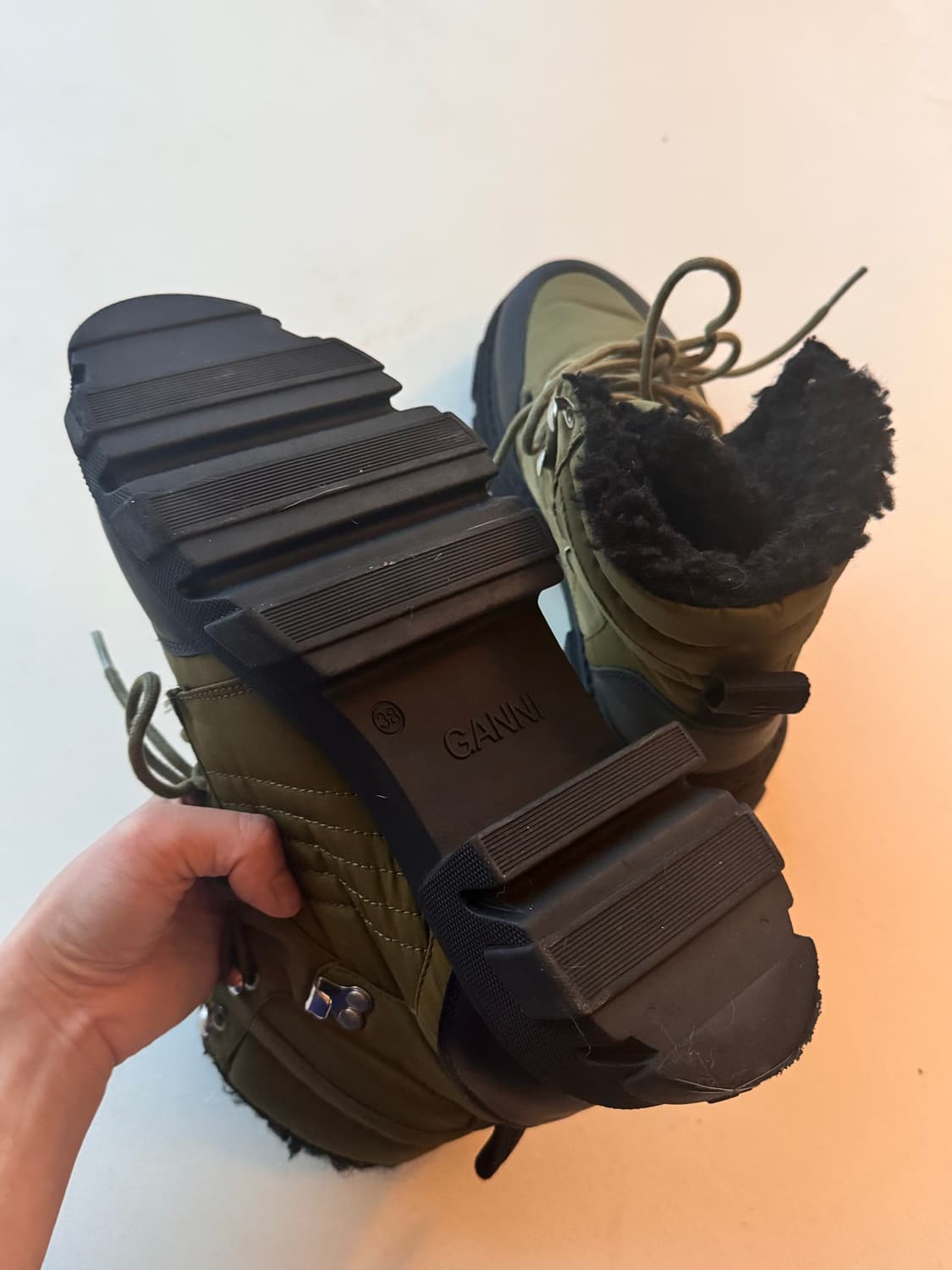 가니 Ganni 패딩워커부츠 38사이즈 상품이미지4