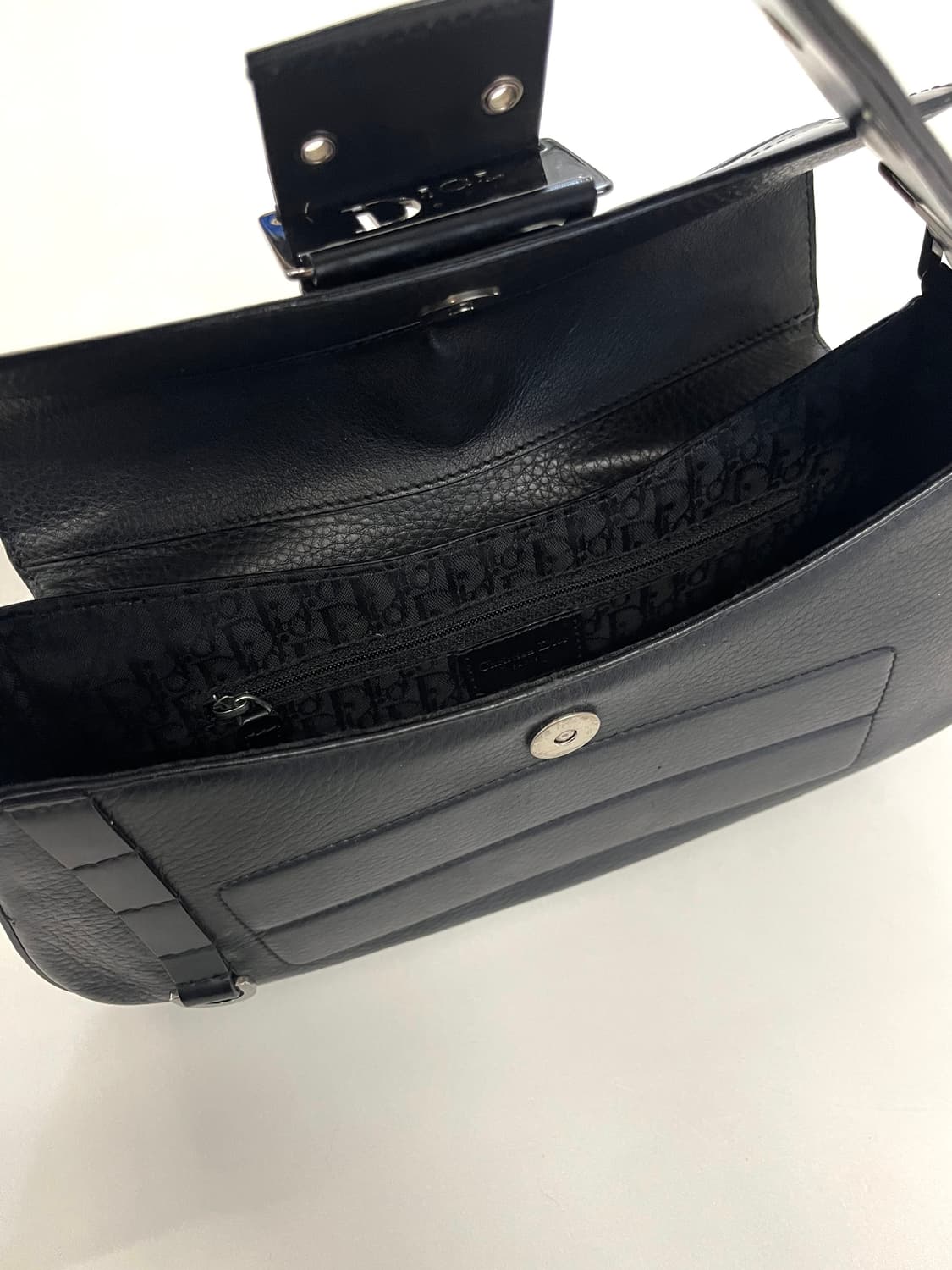 크리스찬 디올 2002 스트릿 시크 레더 콜럼버스백 상품이미지6