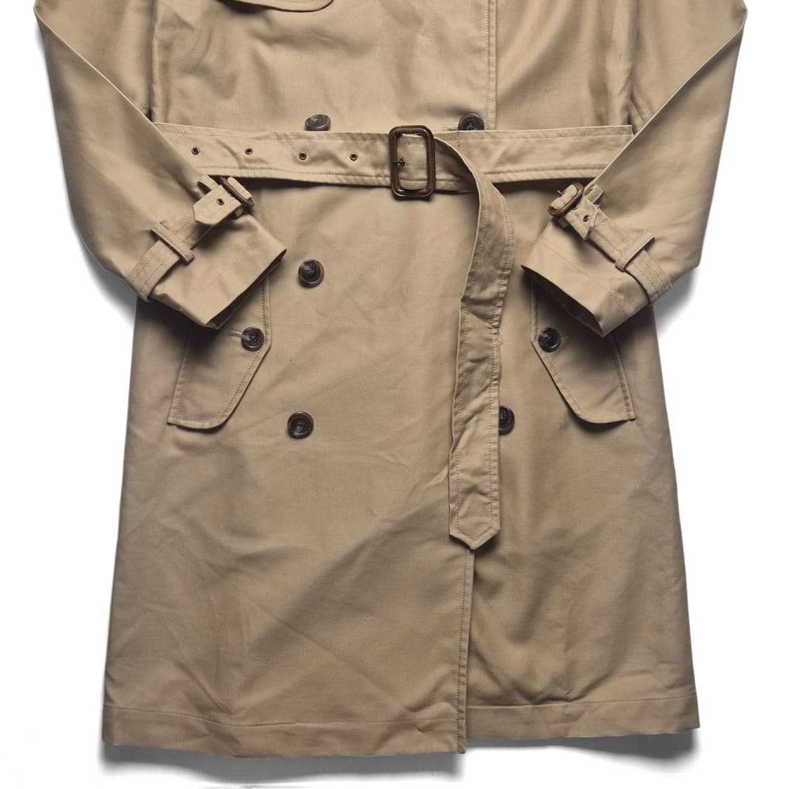 [M] 폴로 랄프로렌 벨티드 더블 브레스티드 트렌치코트 상품이미지4