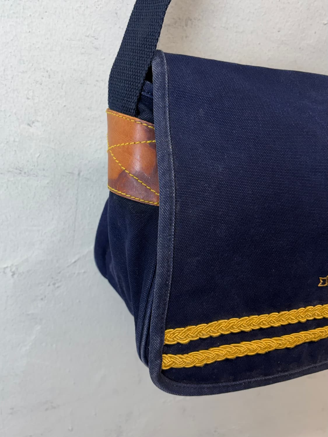 폴로랄프로렌 90s 빈티지 마린 캔버스 크로스백 상품이미지6