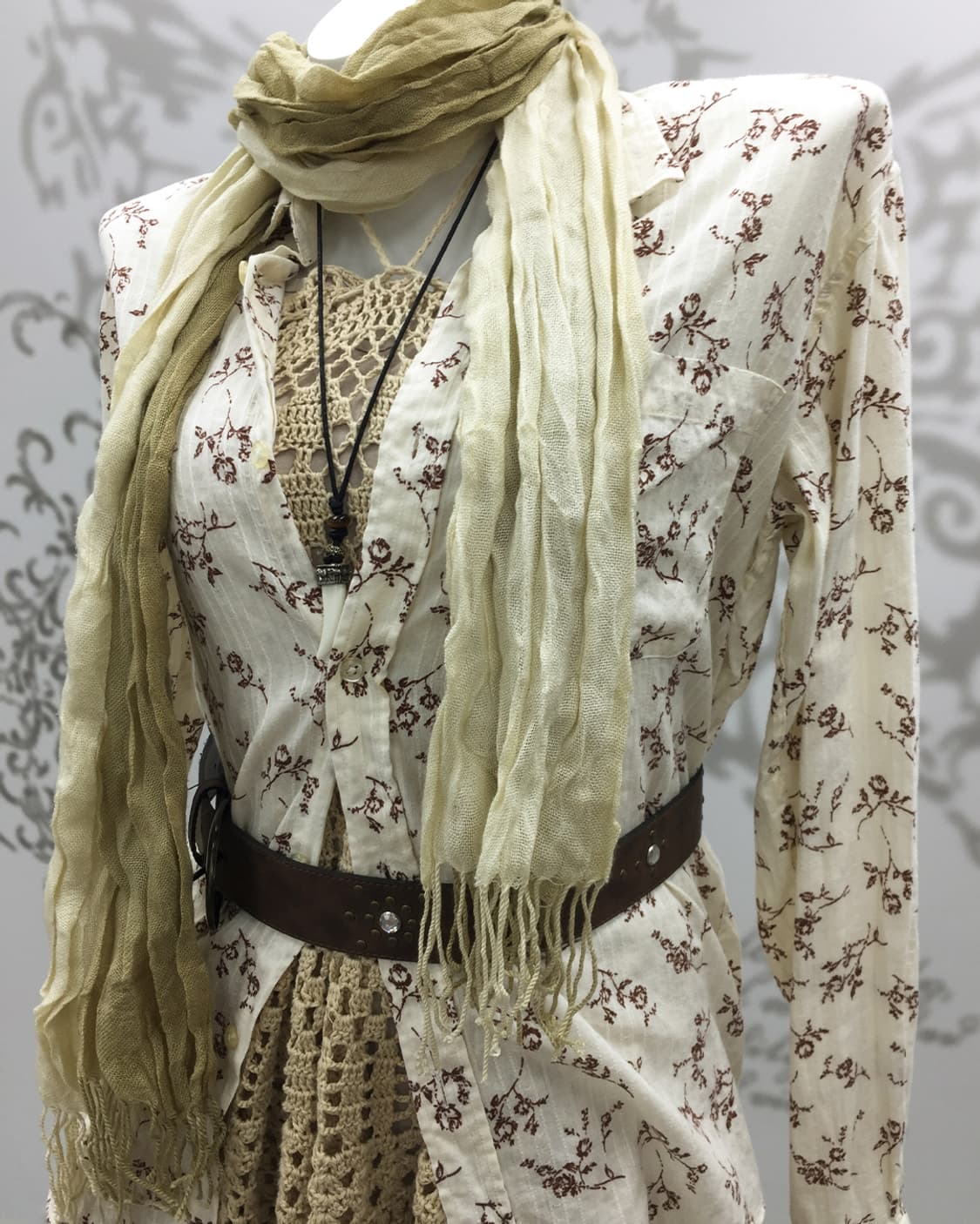 Oriental pattern shirts 상품이미지2