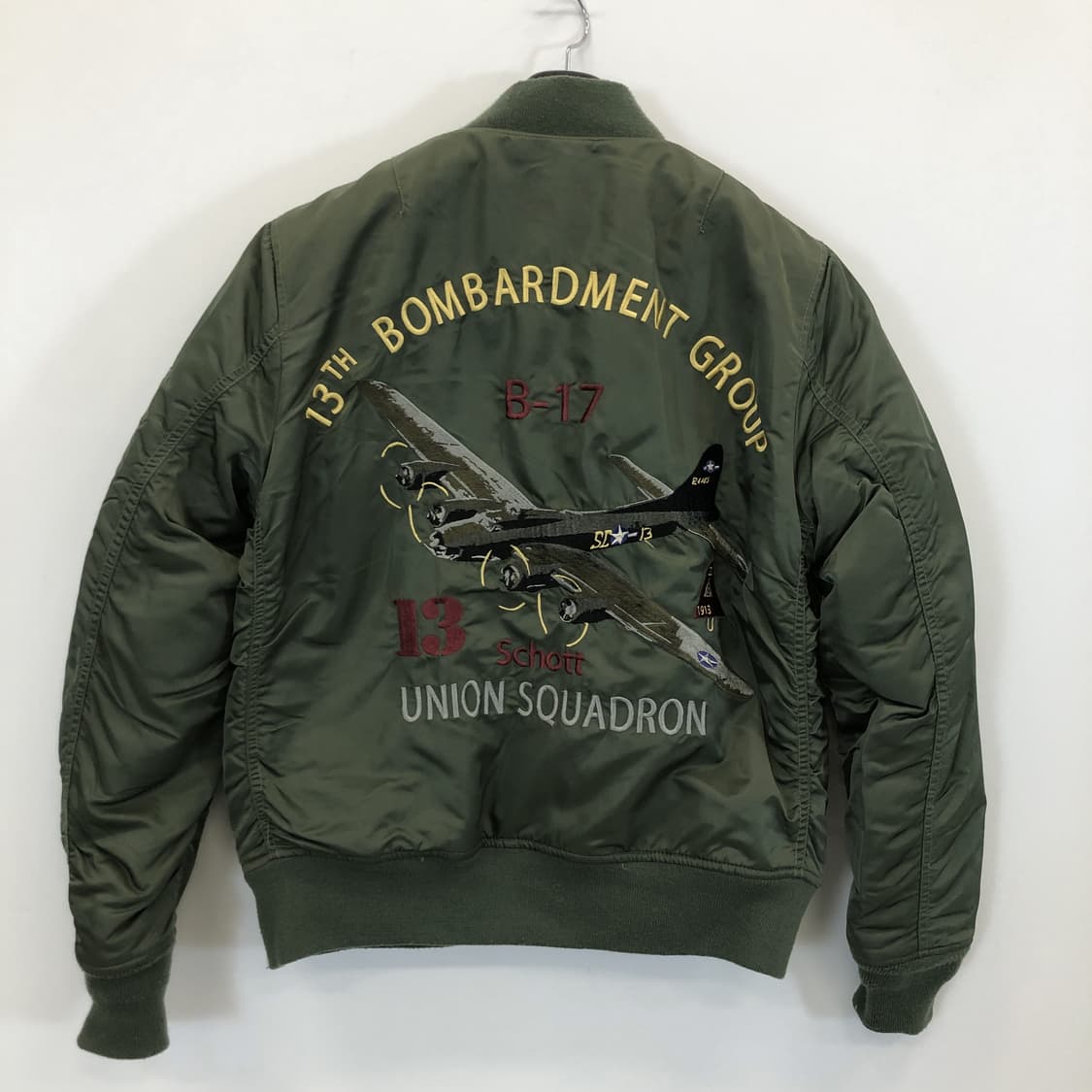 Schott 쇼트 NYC MA-1 플라이트 오리지널 항공점퍼 L 상품이미지4