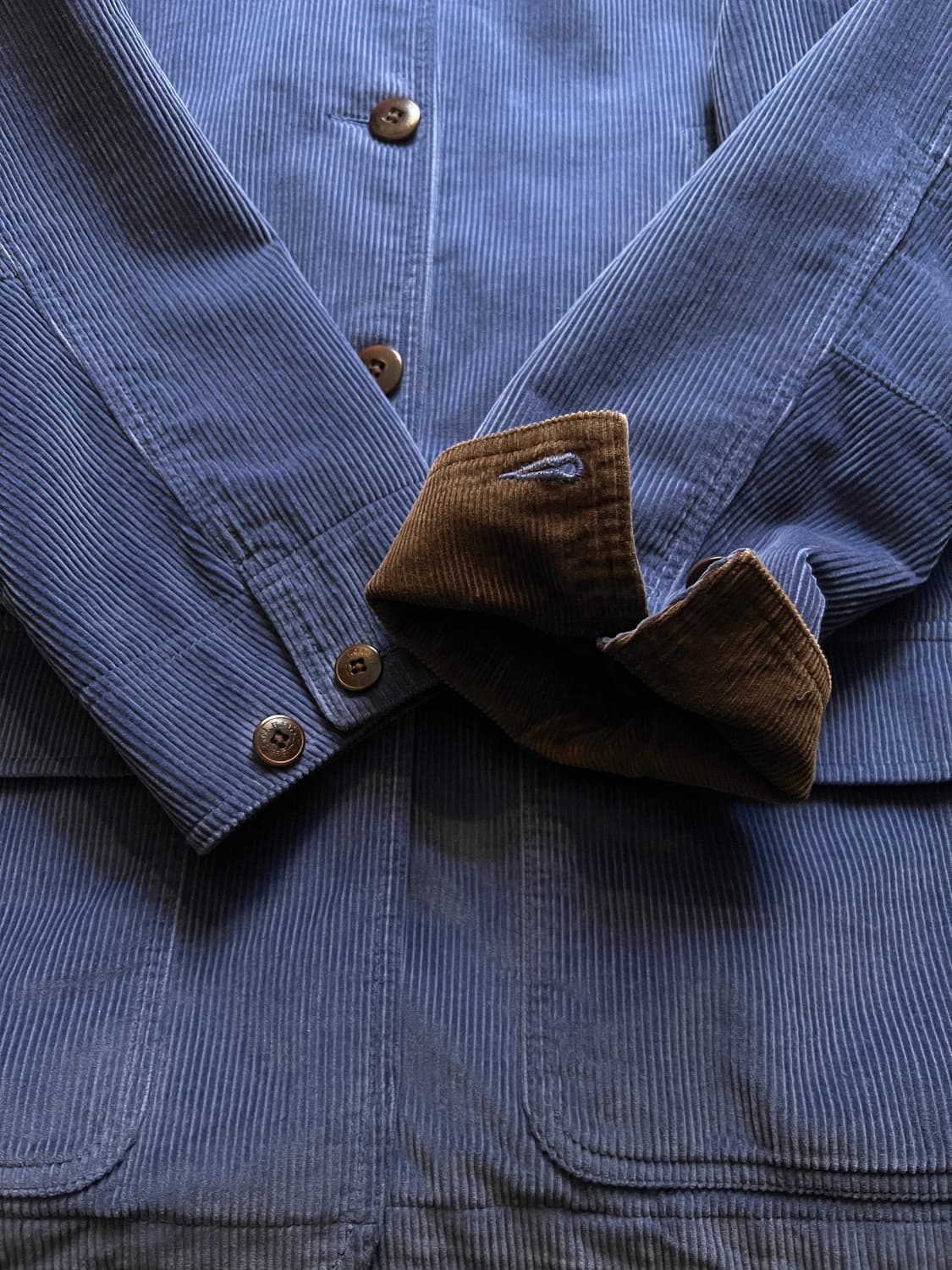 [L]L.L.Bean USA 엘엘빈 파스텔블루 코듀로이 헌팅자켓 상품이미지4