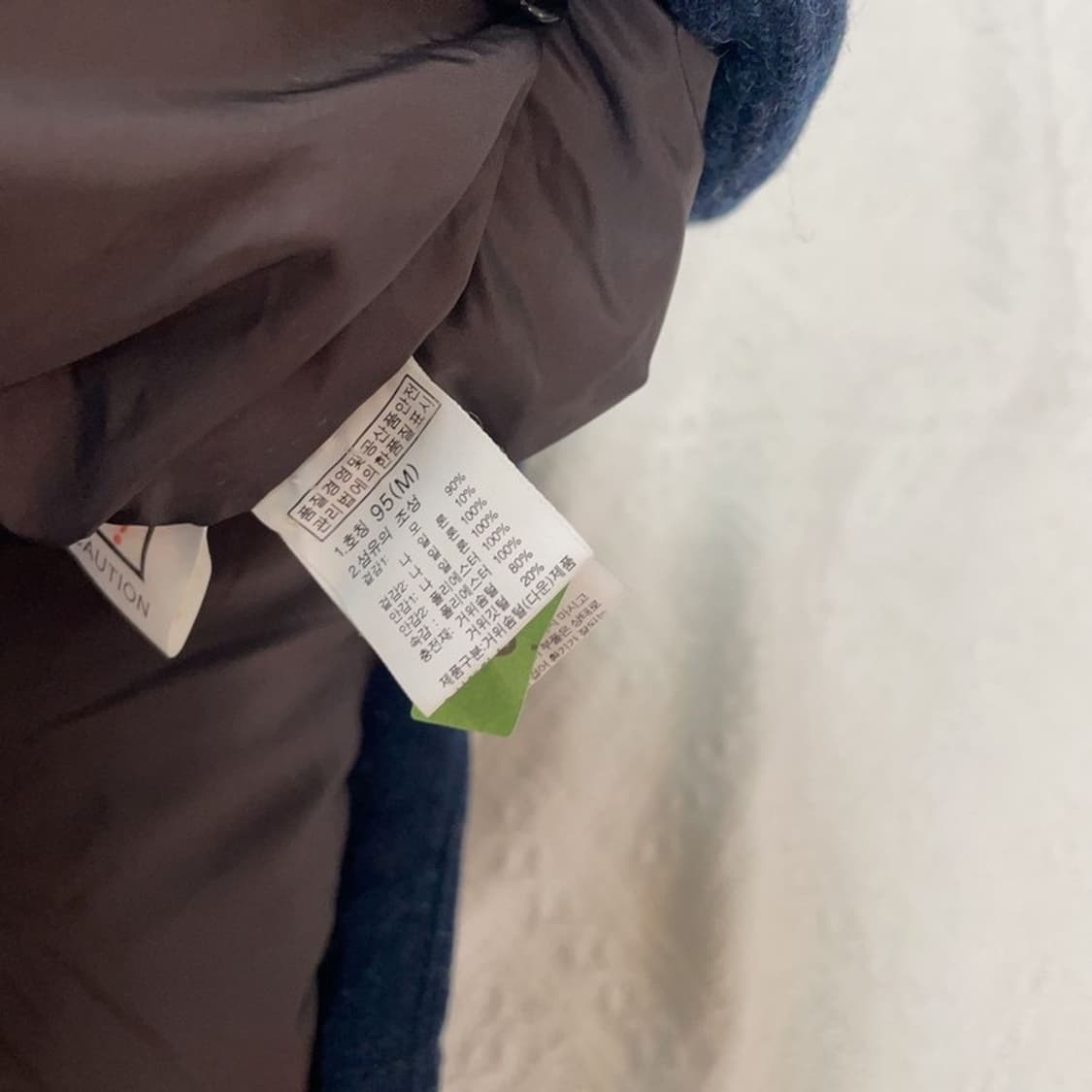 [95] 노스페이스 화이트라벨 구스 패딩조끼 상품이미지4