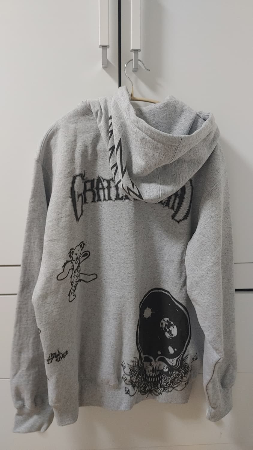 디스이즈네버댓 그레이트풀 데드 그레이 후드티 L 새상품 상품이미지3