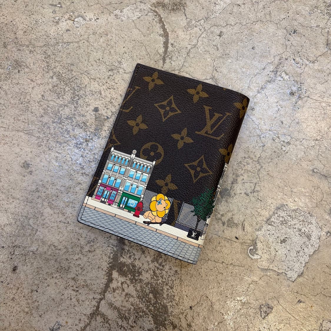루이비통 모노그램 비비엔 여권지갑 상품이미지5