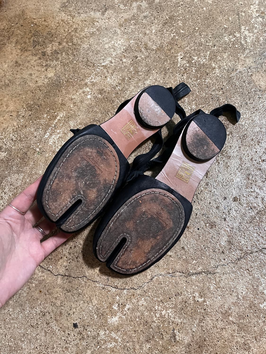 메종 마르지엘라 타비 발레슈즈 상품이미지4