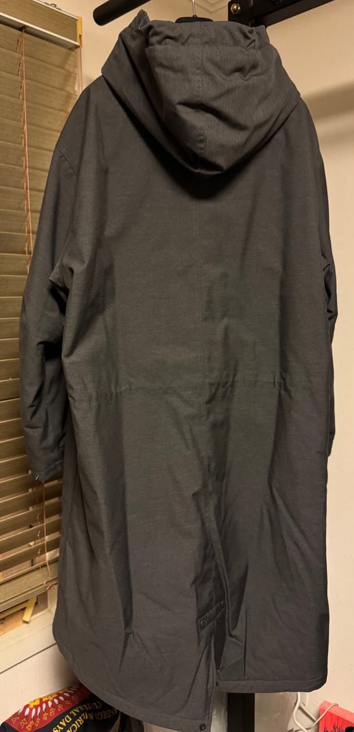 유니클로 x 엔지니어드 가먼츠 후드코트 다크그레이 xl 상품이미지5