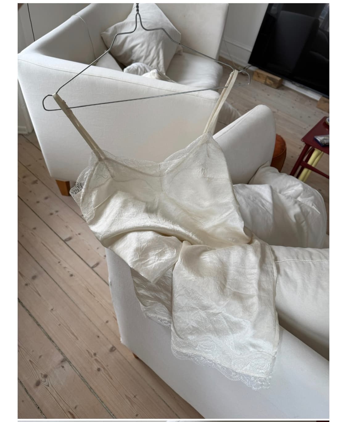 아키텍트 레이스 슬립 원피스 택 o 상품이미지5