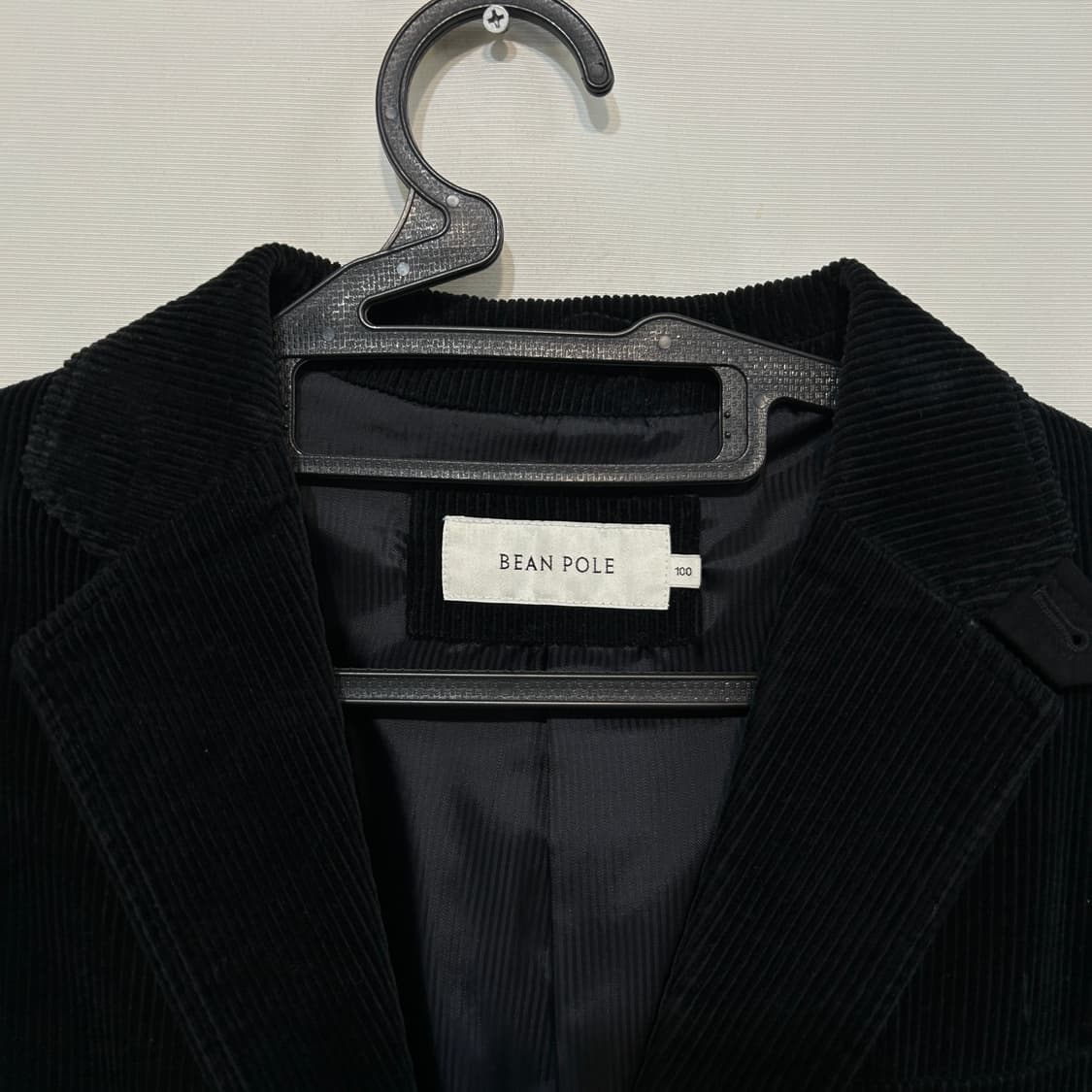 빈폴 남성 코듀로이 자켓 100 블랙 상품이미지2