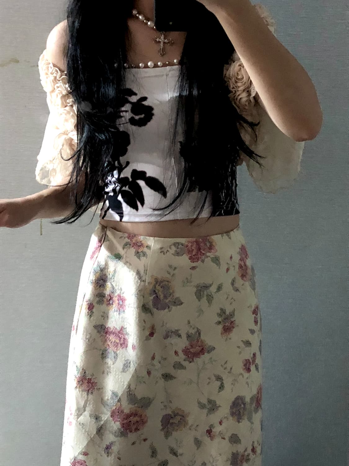 빈티지 페어리 오리엔탈 비즈 볼레로 상품이미지1