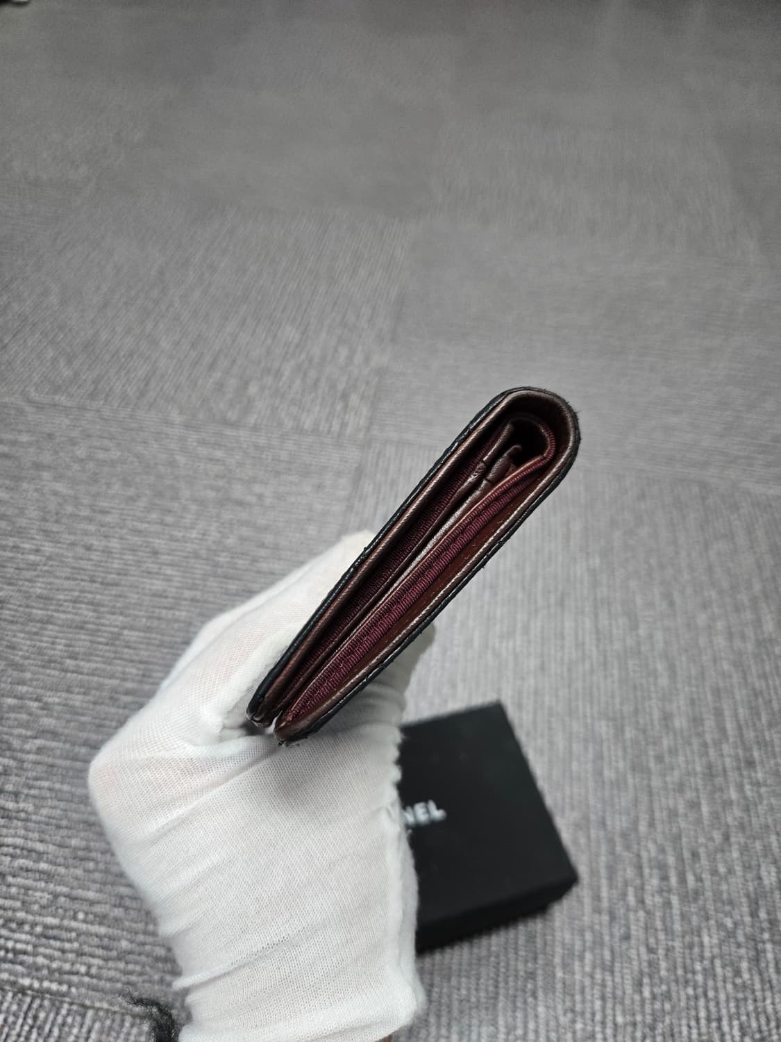 [특가][정품] 샤넬 램스킨 장지갑 상품이미지4