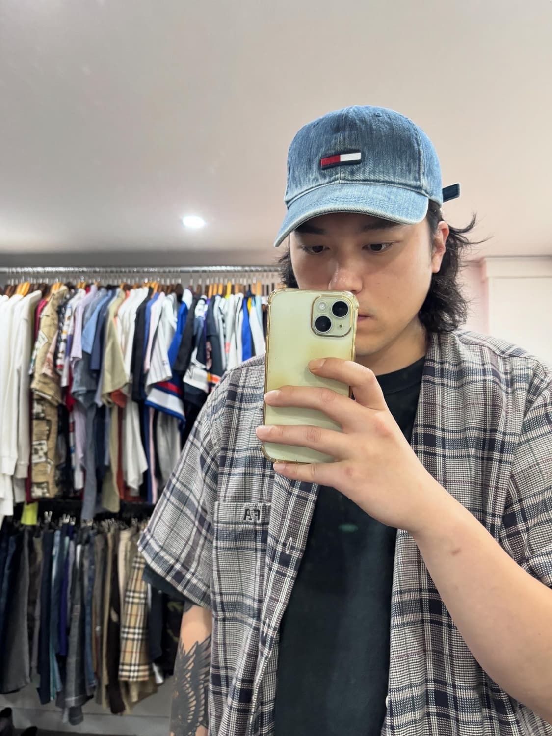 타미 진스 데님 볼캡 상품이미지7