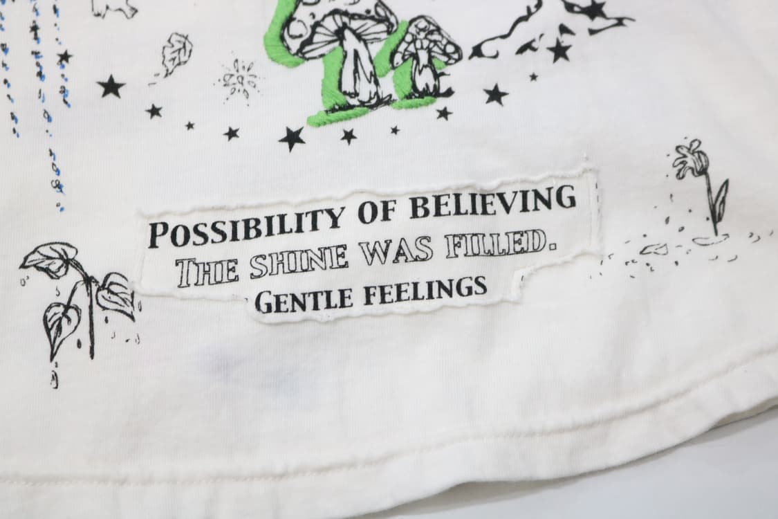 Scolar 스칼라 빈티지 그래픽 그라데이션 라글란 티셔츠 (M) 상품이미지5