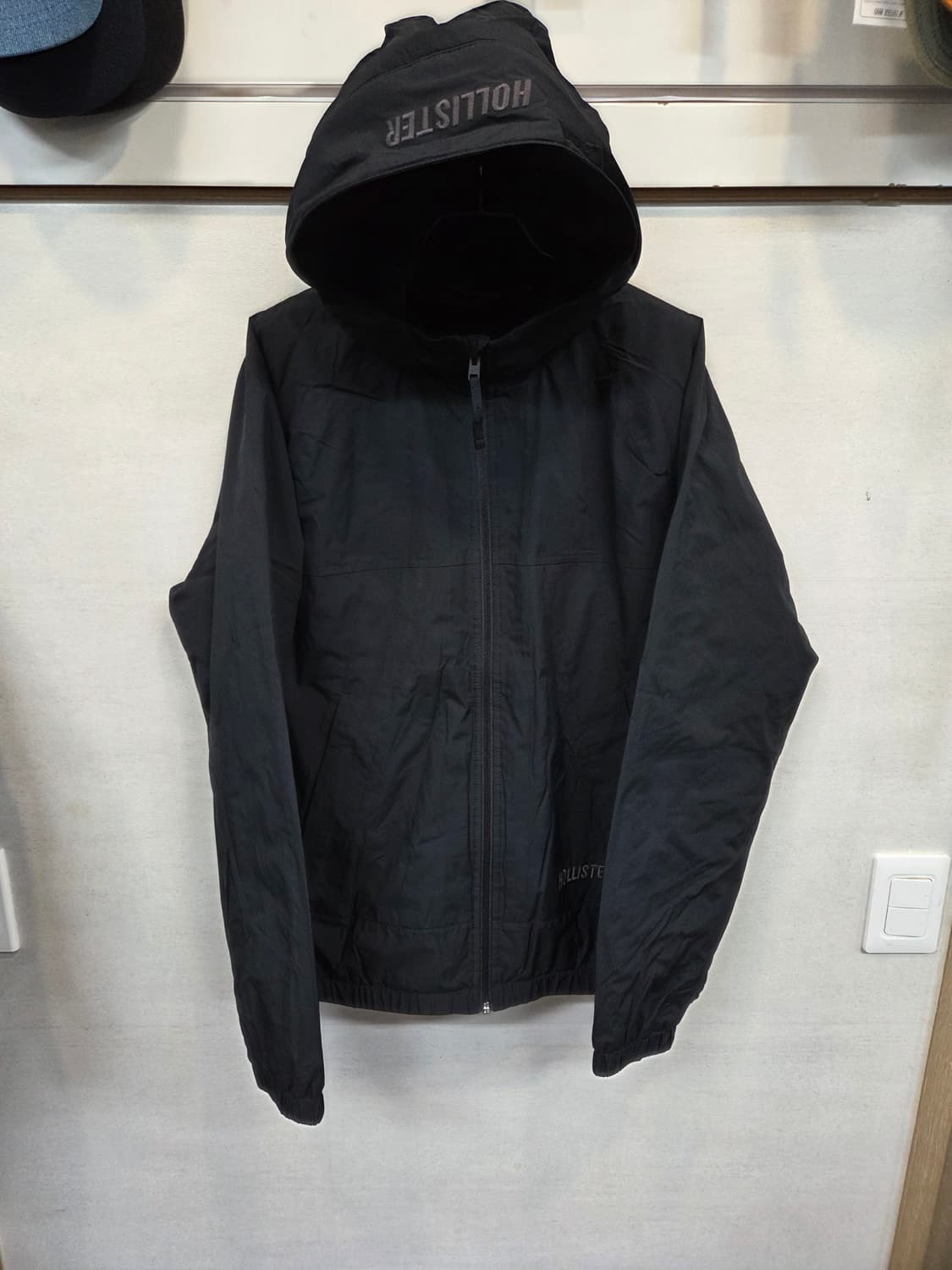홀리스터 안감퍼 플리스 방풍 후드자켓 m 상품이미지1