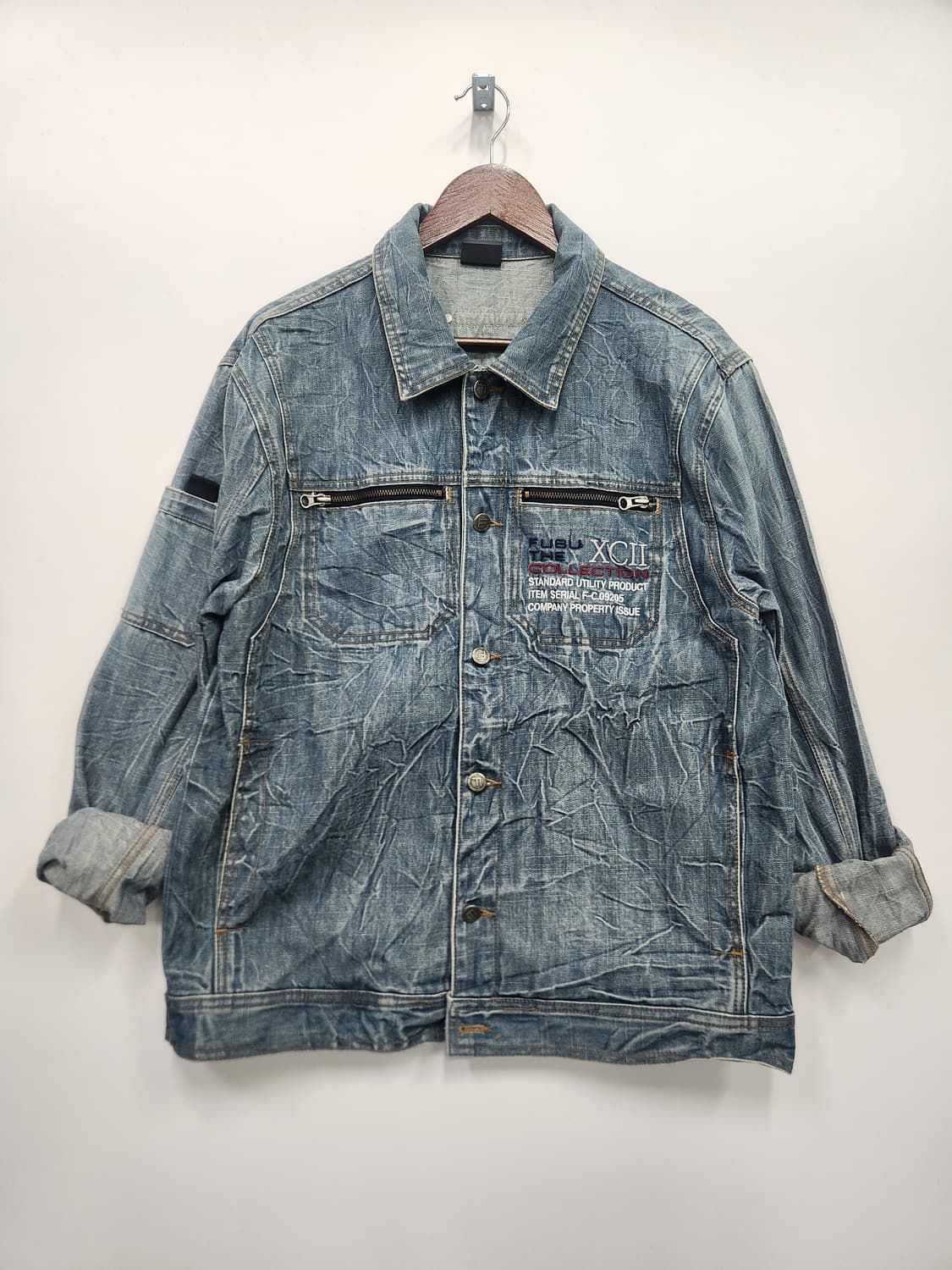 Fubu 빈티지 청자켓 상품이미지1