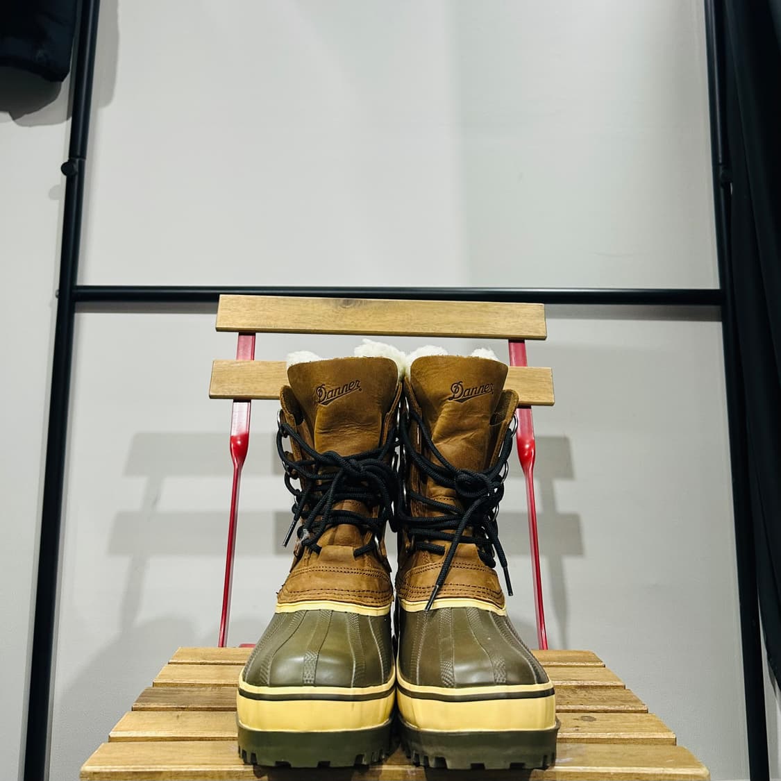 US6) 대너 Danner 방한화 남녀공용 부츠 양털부츠 브라운 상품이미지2