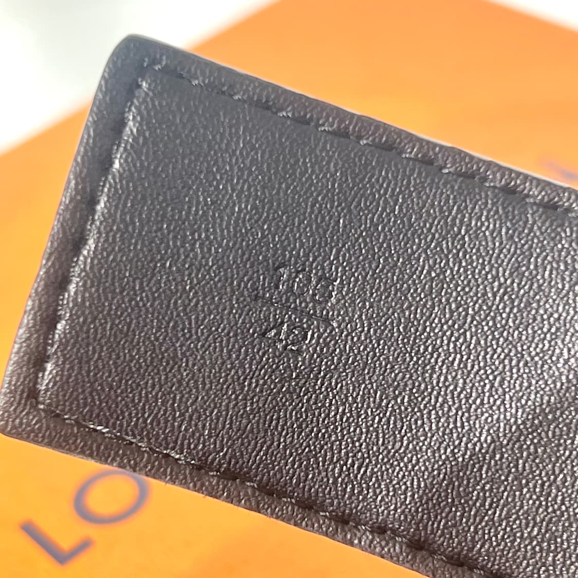 [정품] 루이비통 LV 이니셜 리버서블 벨트 블랙 상품이미지5