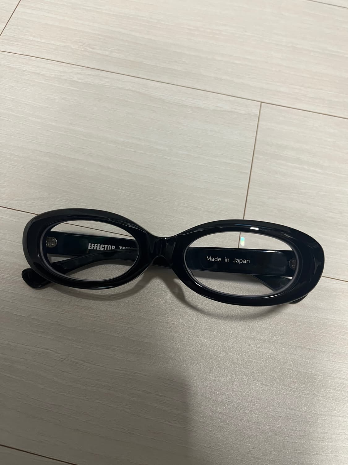 이펙터 템포 TEMPO  뿔테 블랫 새제품  판매합니다 상품이미지2