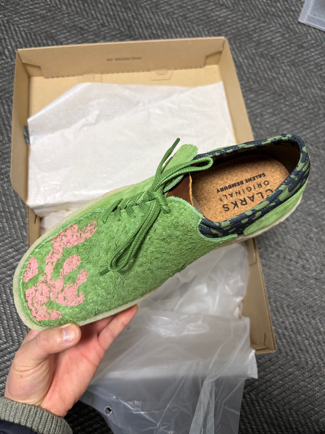 클락스 X 살레헤 벰버리 다크그린 270 상품이미지2