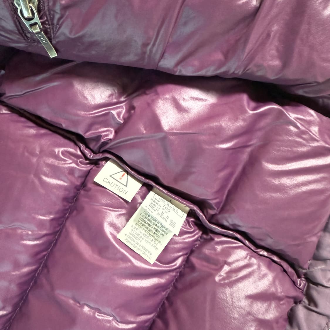 노스페이스 퍼텍스 퀸텀 마룬 초경량패딩 구스다운 상품이미지5