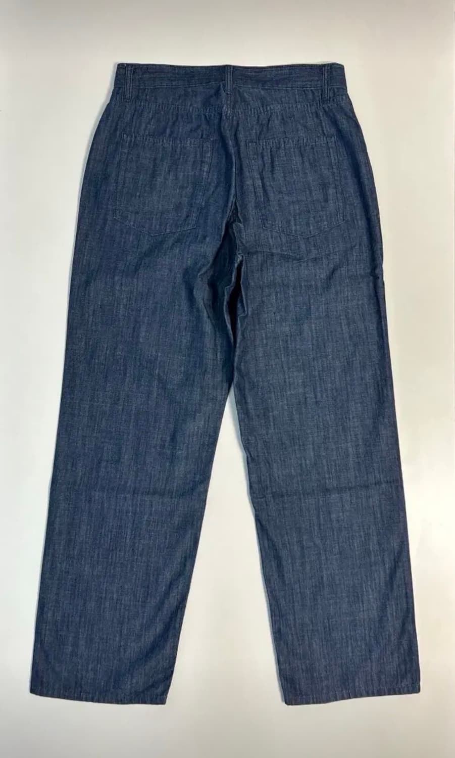 스테디에브리웨어 릴렉스드 샴브레이 팬츠(다크블루) 상품이미지6