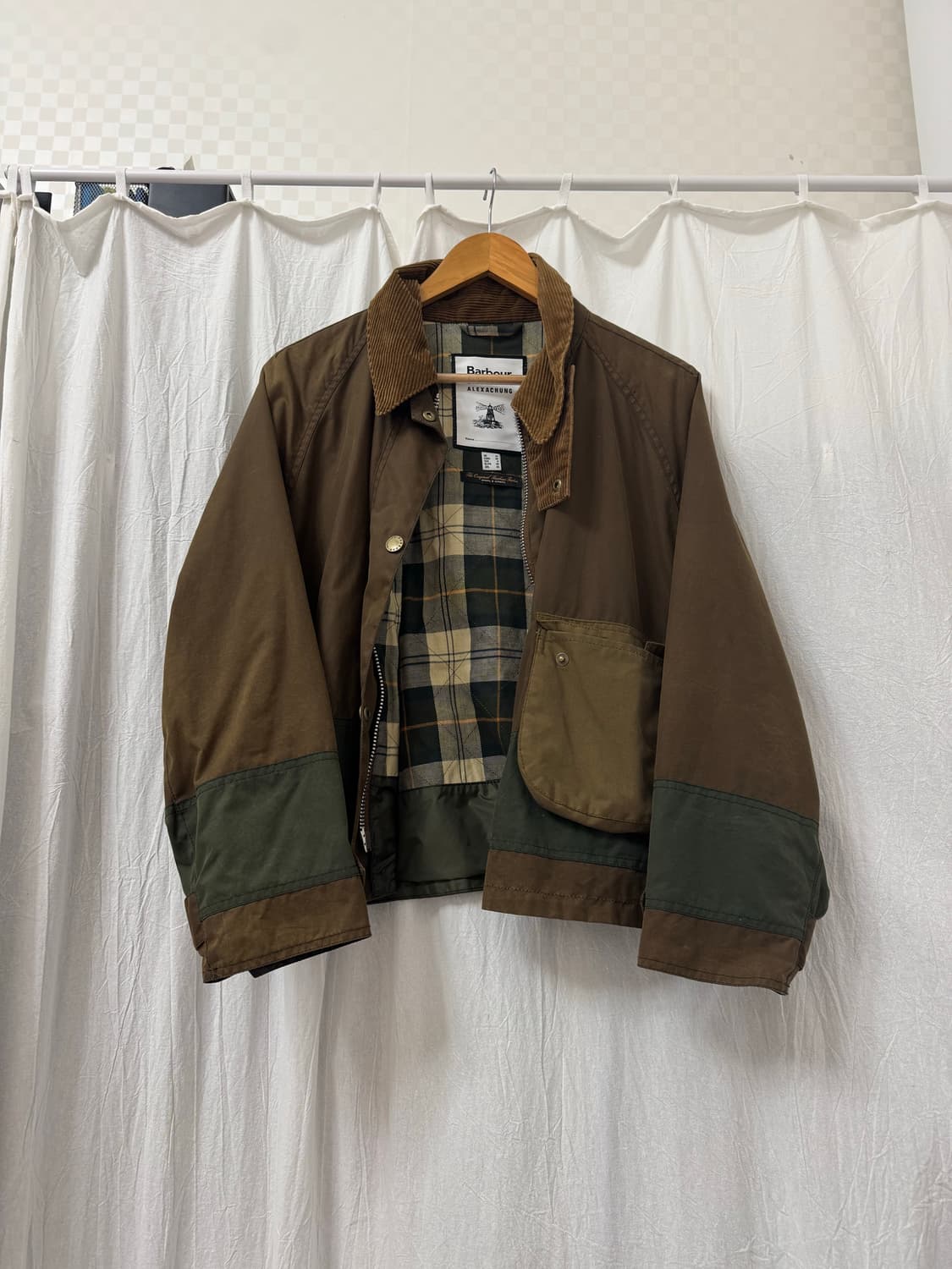 Barbour × Alexa Chung 한정판 오일드 자켓 상품이미지1