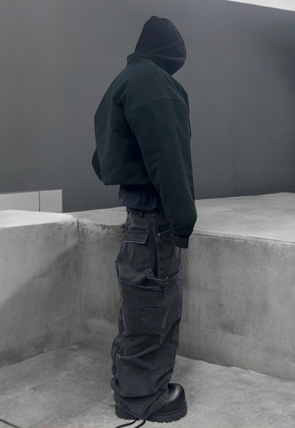 [OS]논노드 몰스킨 봄버 블랙 상품이미지2