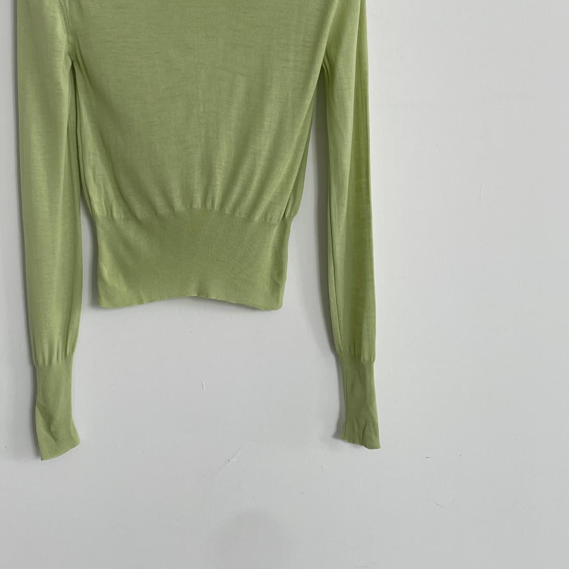 정품 샤넬 시스루 폴라 긴팔티 상품이미지7