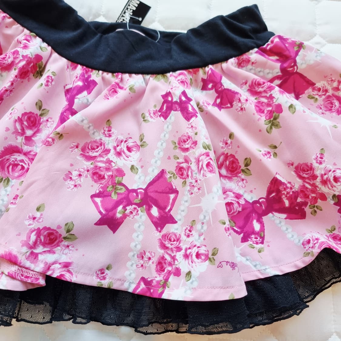 마즈  슈가글로스  로즈 리본 스커트 상품이미지2