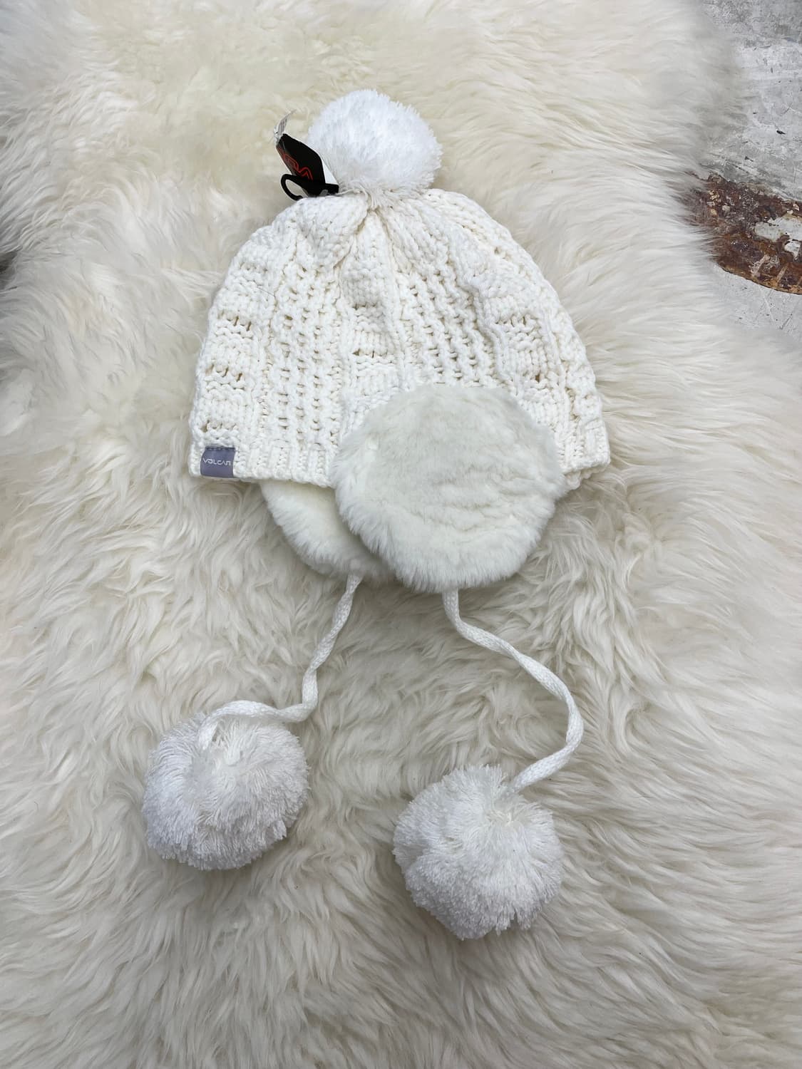 스노우 퍼 이어플랩 비니 상품이미지1