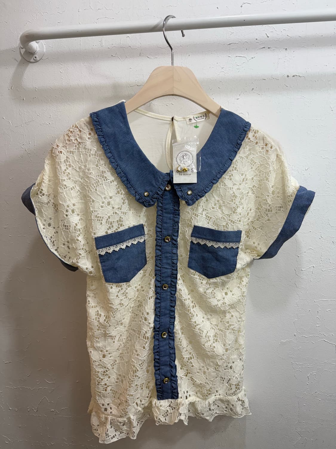 AXES FEMME 액시즈팜 청 코디 🐸 상품이미지5