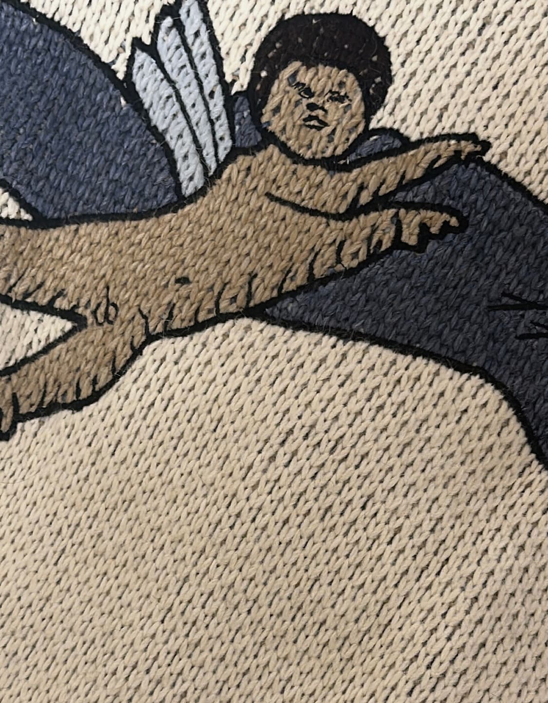 21AW Big Angel Bomber Cardigan (M) 상품이미지2