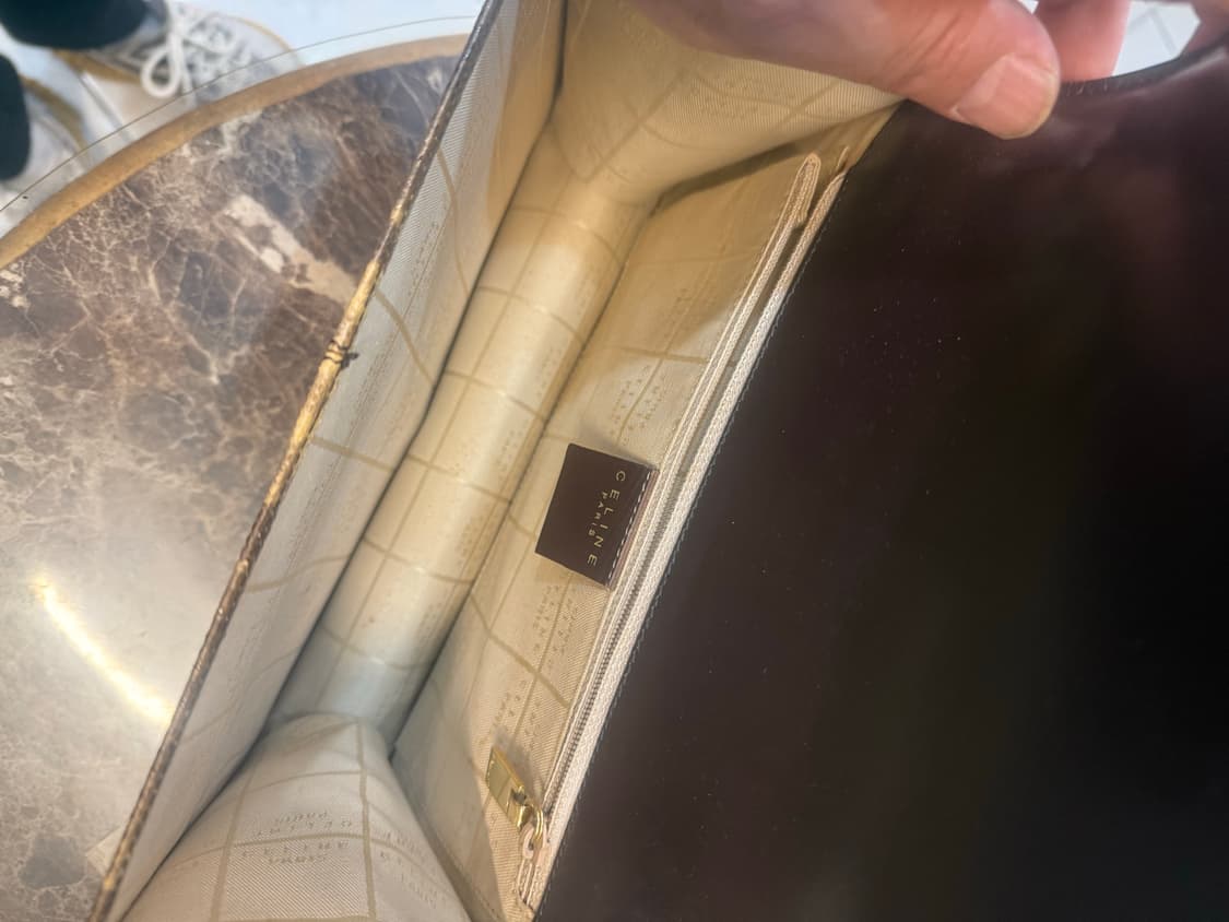 정품 셀린느 파이톤 레더 체인크로스백 팝니다 상품이미지7