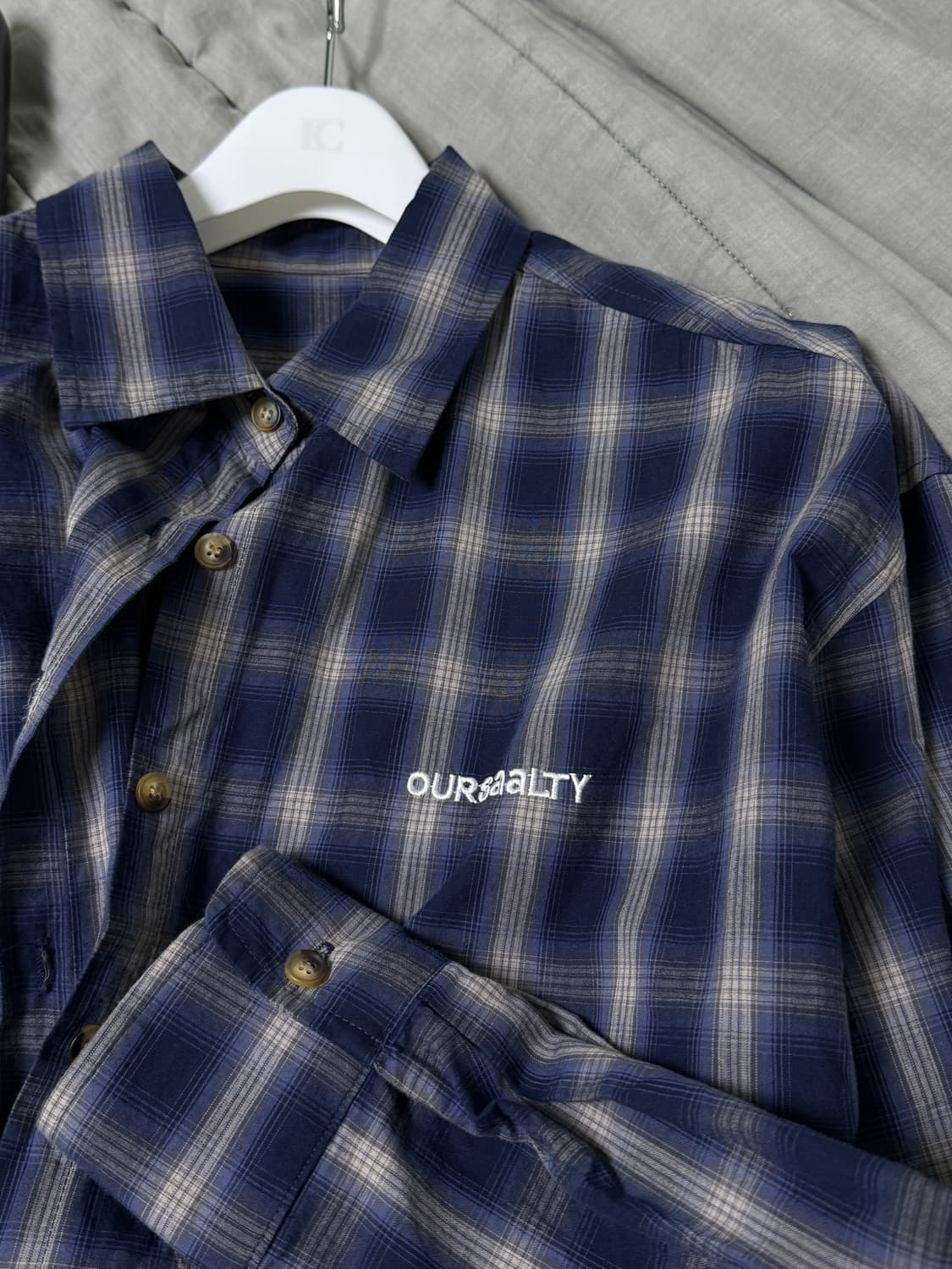아우어솔티 Grand-pa Check Shirt 상품이미지2