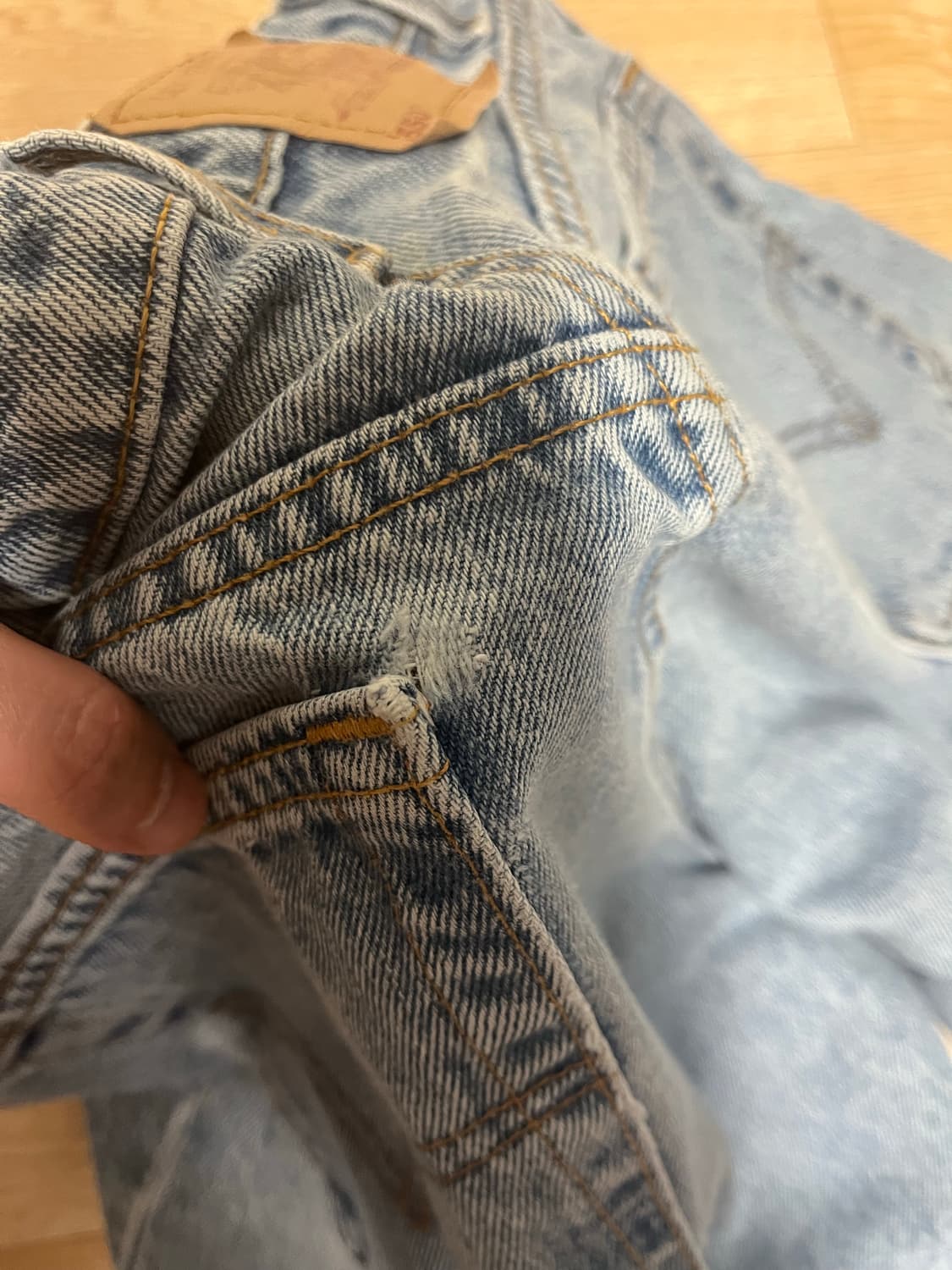 90s 리바이스 550 34 32 상품이미지4