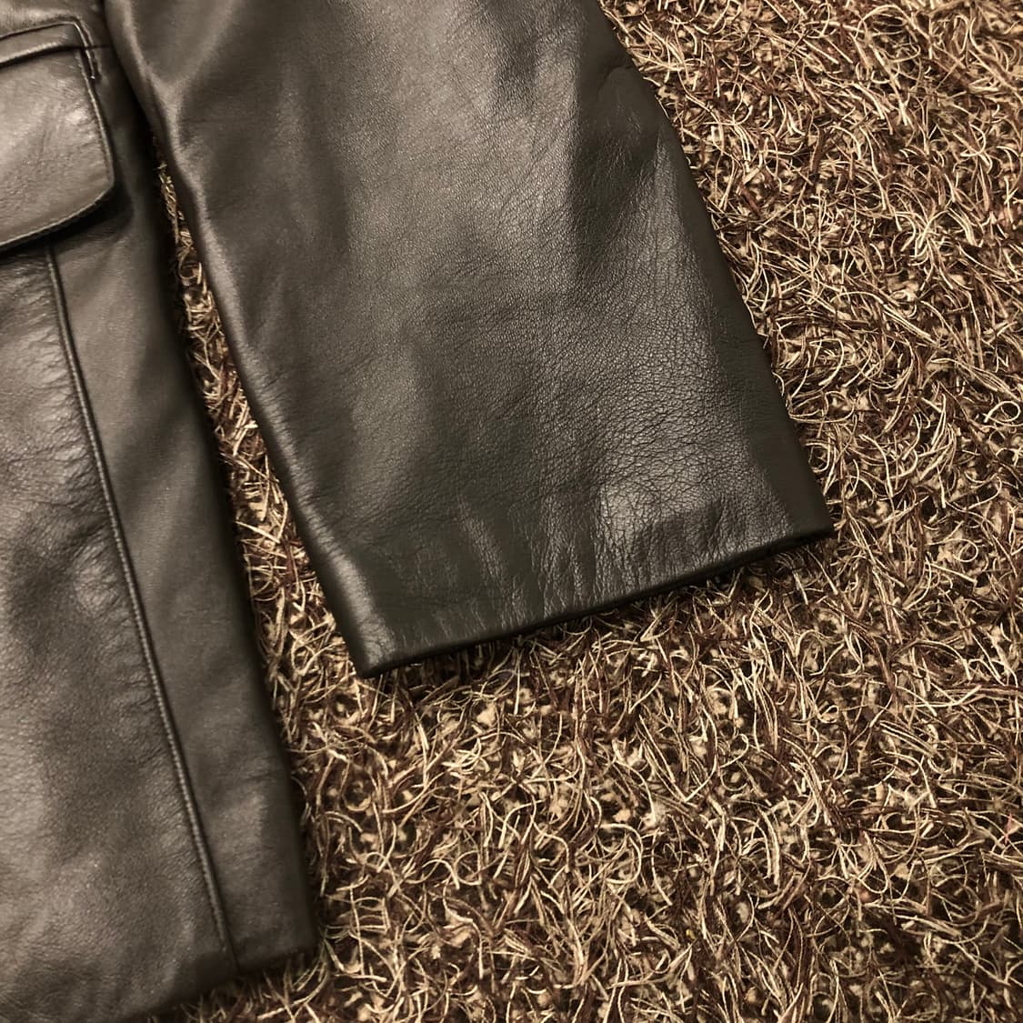 빈티지 양가죽 블레이저 레더 가죽 자켓 상품이미지3