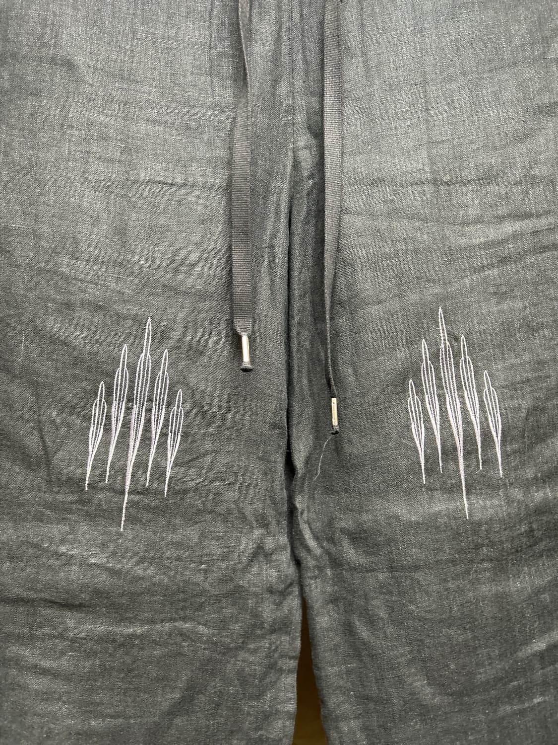 cotd 칠드런오브더 디스코댄스 보헤미안 자수 린넨 팬츠 상품이미지2