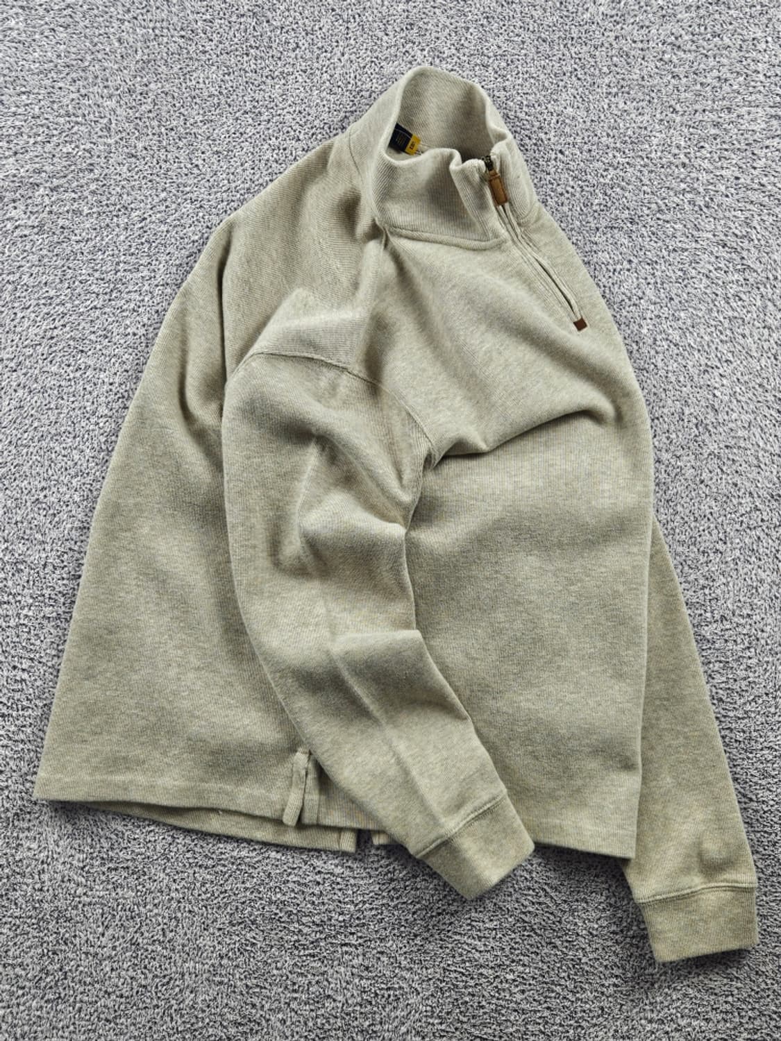 폴로랄프로렌 코튼 니트 하프 집업 ( L ) / 10973 상품이미지4