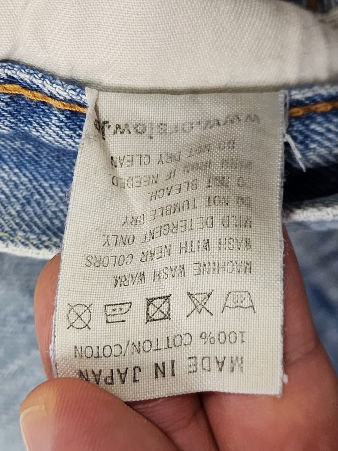 오어슬로우 데님 팬츠 상품이미지9