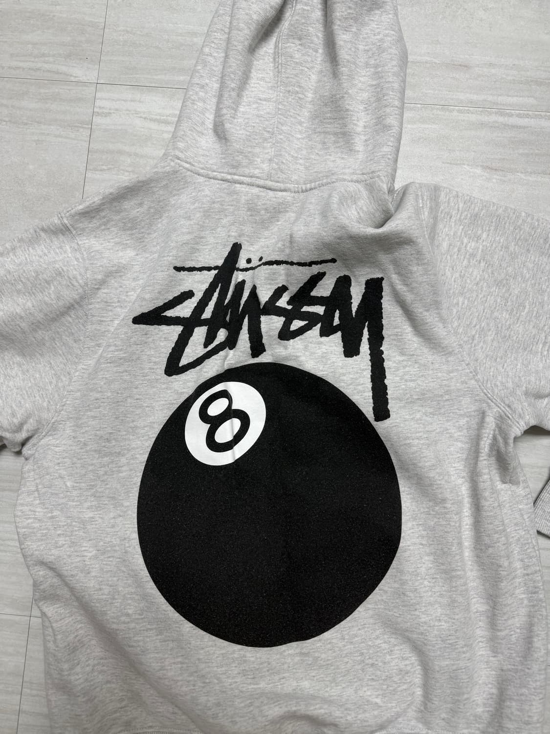 스투시 8볼 후드티 m 판매 상품이미지3