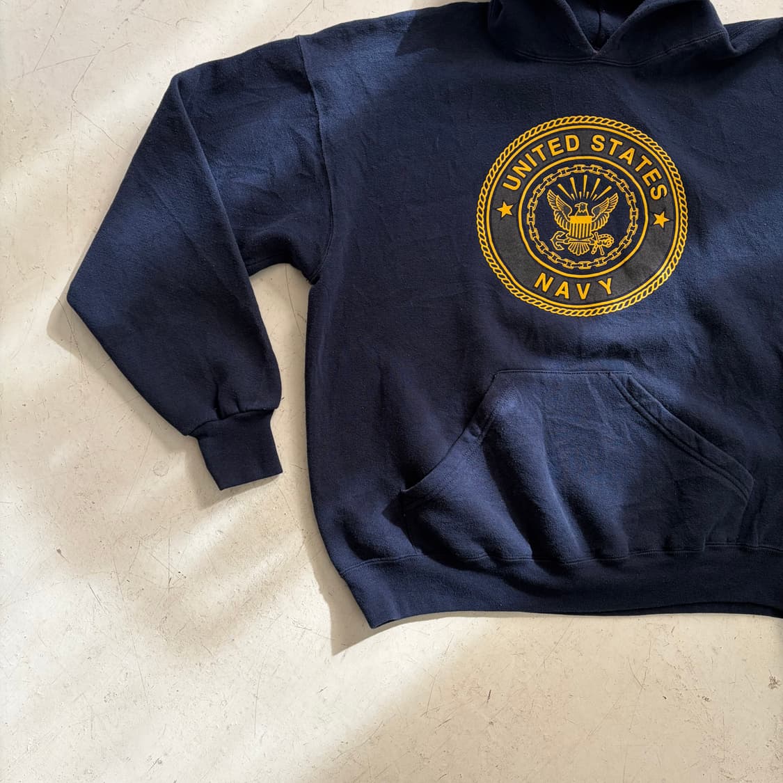 US NAVY USA OG 빈티지 후드티 XL 상품이미지3