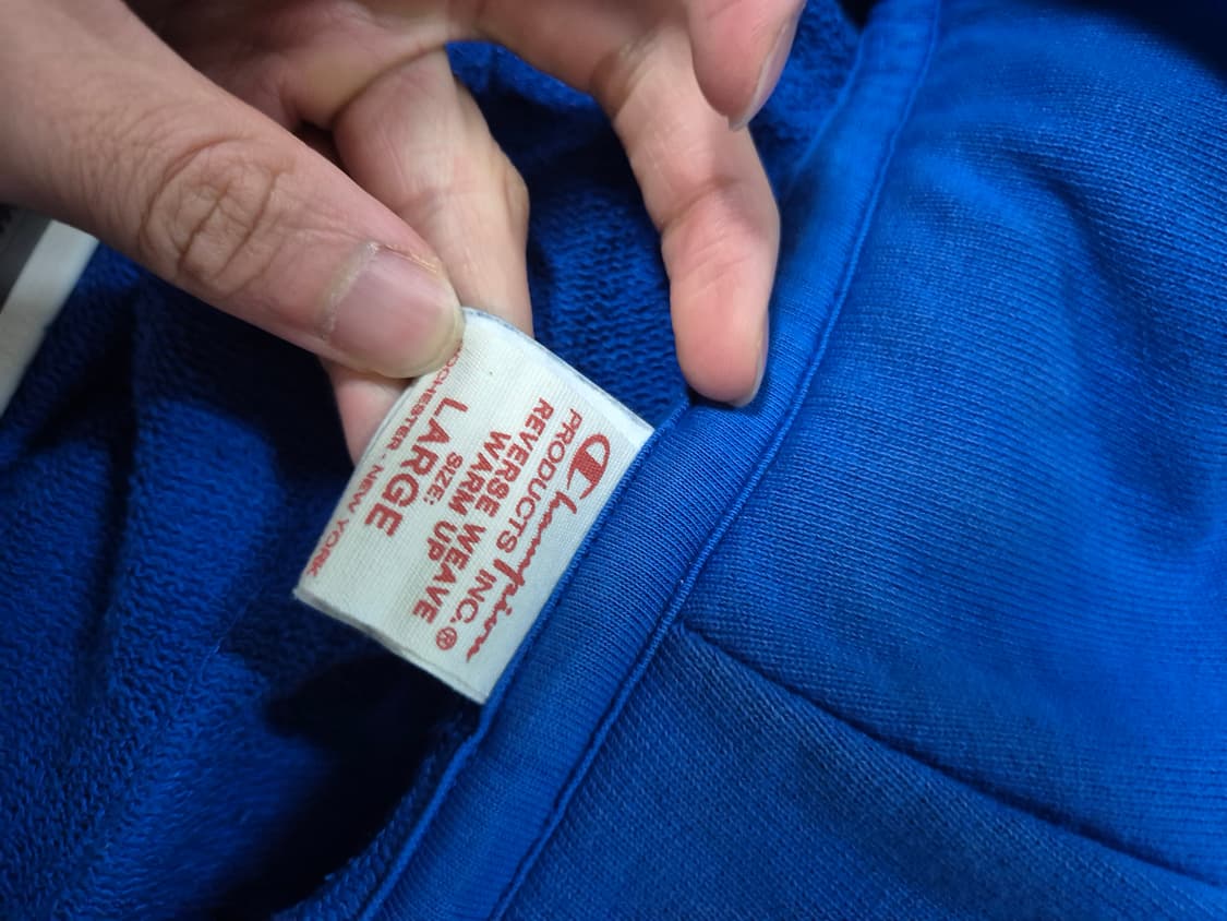 [L] 17SS Vetements 챔피온 후드집업 상품이미지4