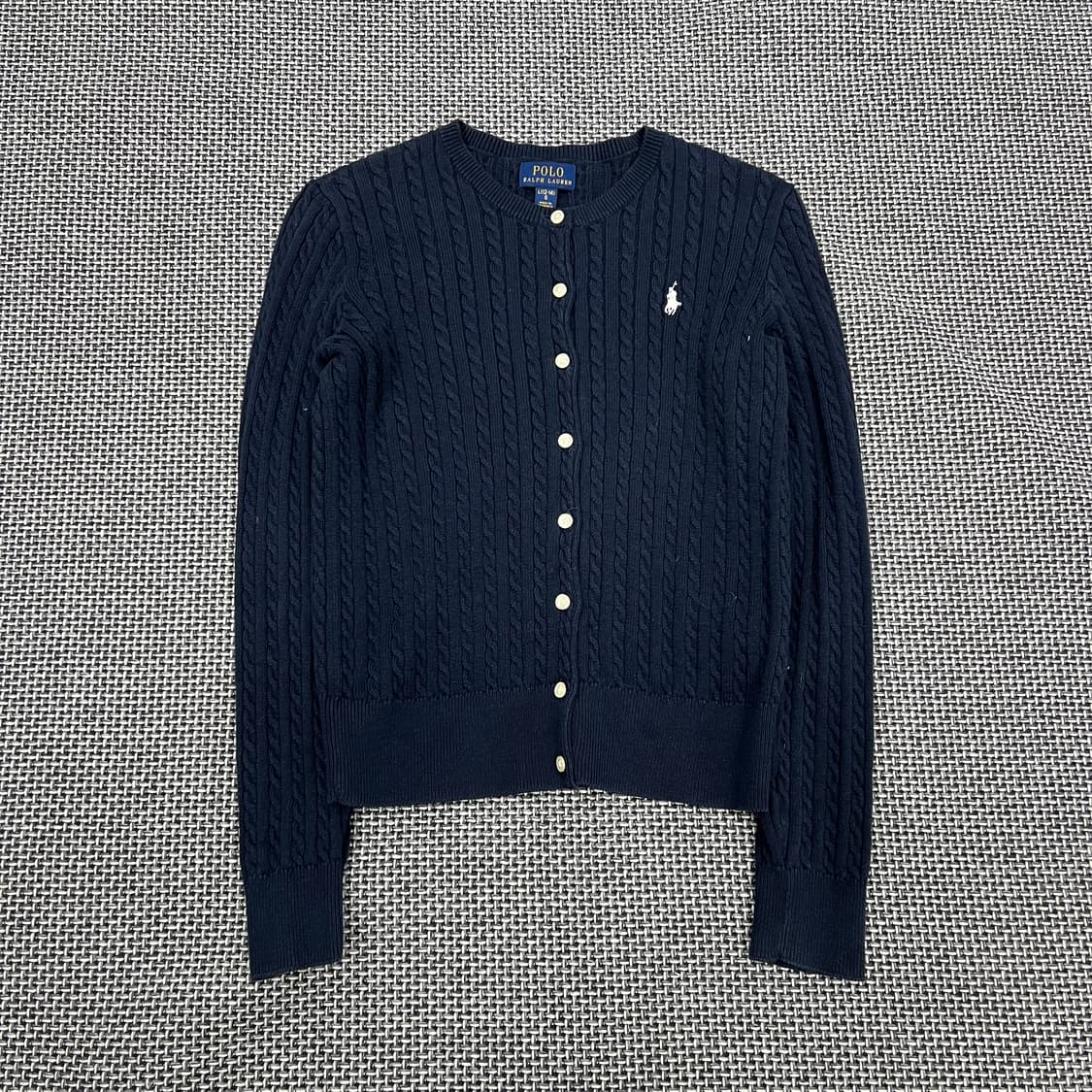 폴로랄프로렌 네이비 케이블 가디건 상품이미지1