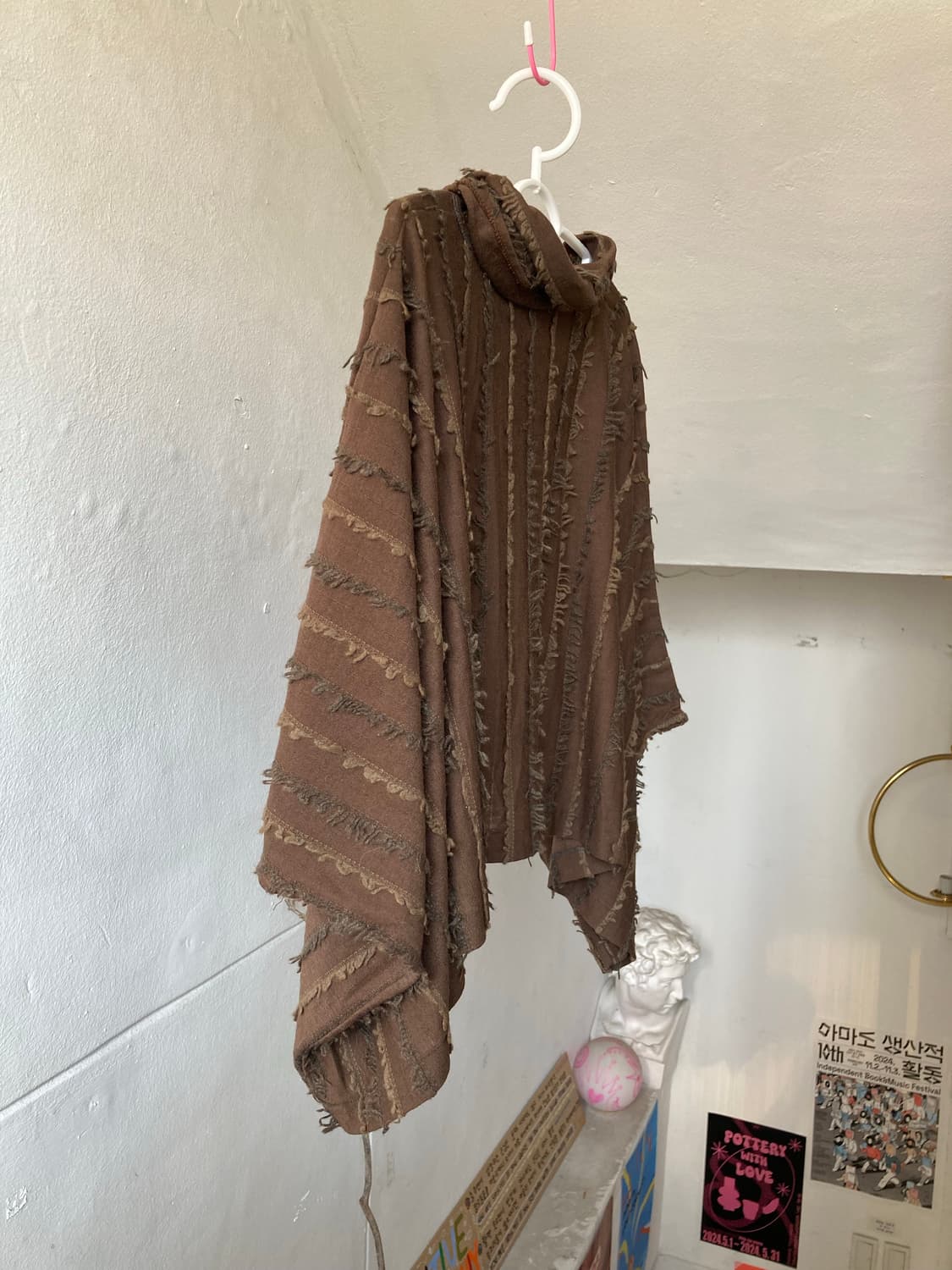 빈티지 에스닉 보헤미안 판초 상품이미지7