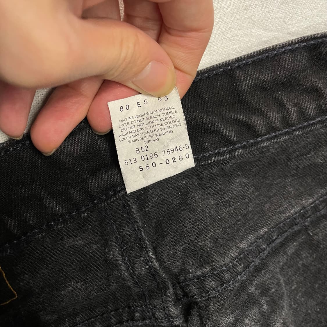 90’s USA 리비이스 550  상품이미지5